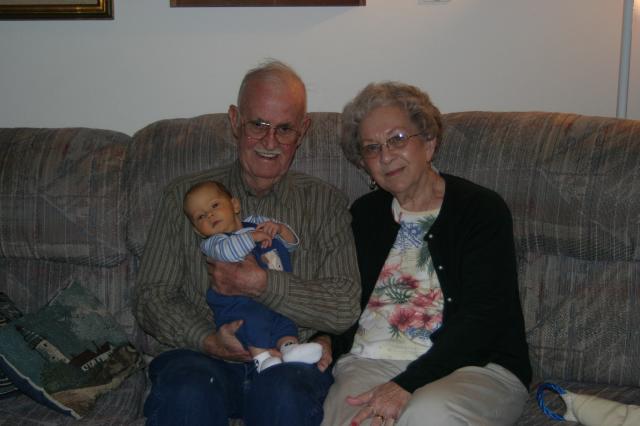 Ty, Earl & Grandma ~ February 19, 2006