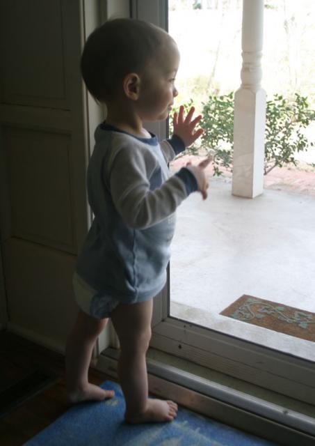 Let's go outside! Who needs pants? ~ March 6, 2007