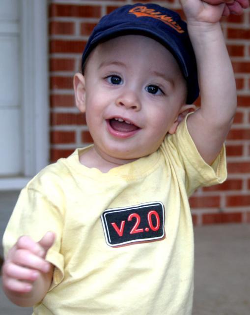 Yay, we're outside! ~ March 19, 2007