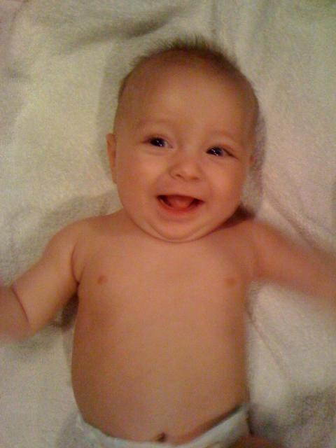 Fresh from the bath ~ July 24, 2009