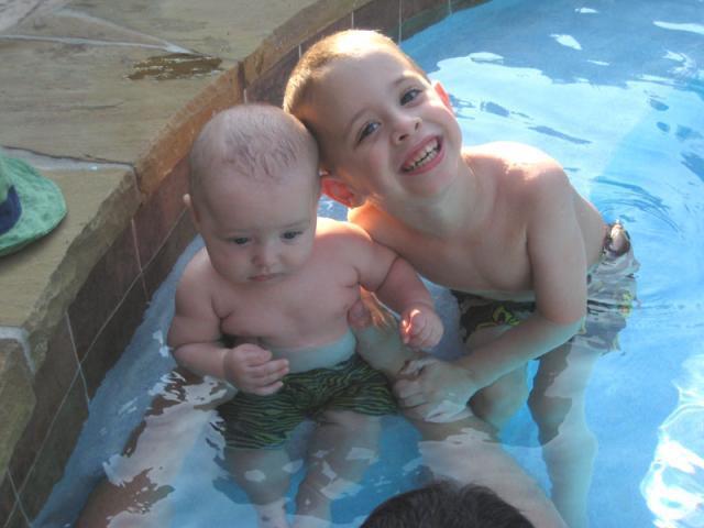 Little swimmers ~ July 2, 2009