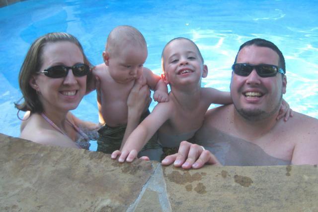 Family pool picture ` July 2, 2009