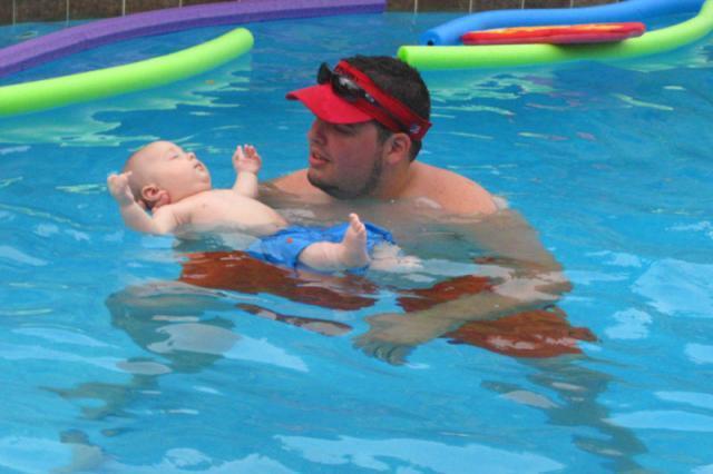 Floating lesson ~ July 4, 2009