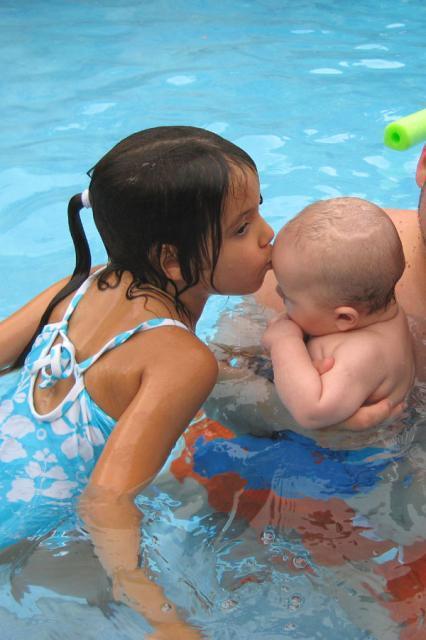 Kisses for Oliver ~ July 4, 2009