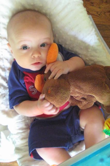 Loving on Lumpy ~ July 6, 2009