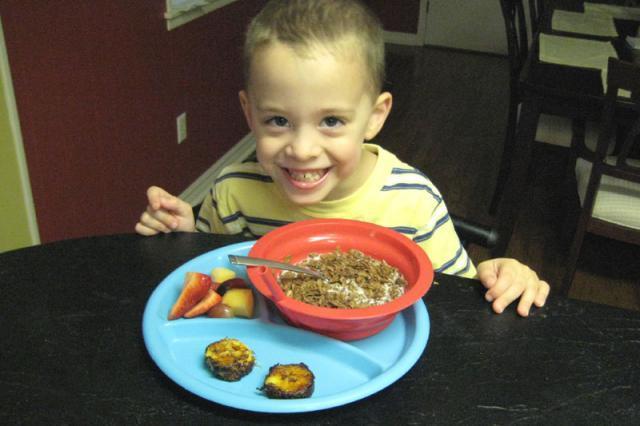 Mmmm, fried plantains! ~ July 13, 2009