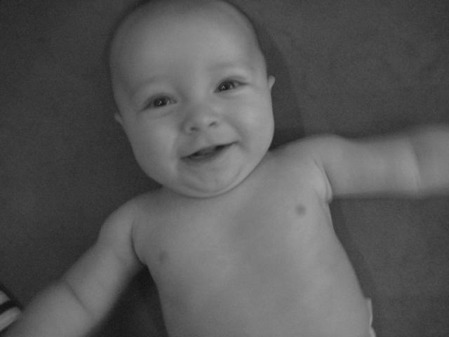 Happy boy ~ July 13, 2009