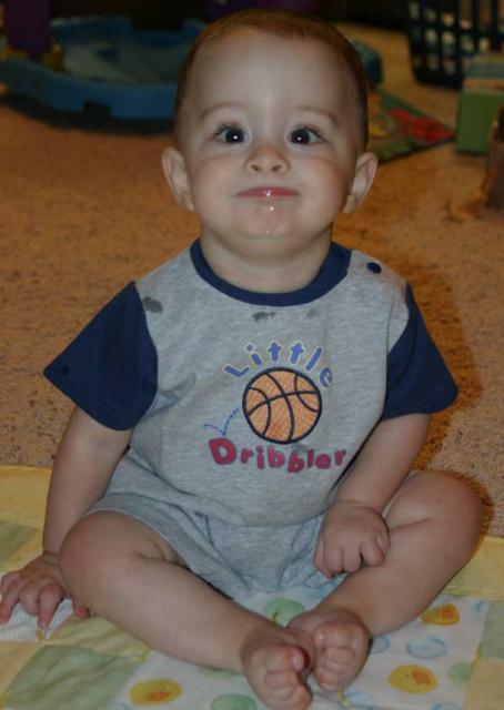 Caught in mid-"ba" ~ July 24, 2006