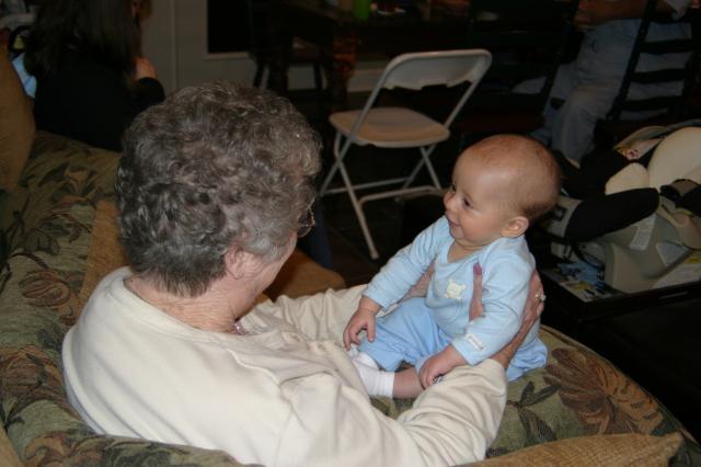 Mamaw & Tyler ~ March 18, 2006