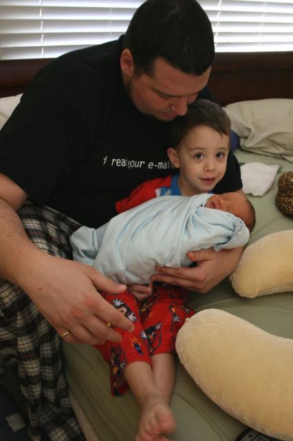 Good morning, baby Oliver! ~ March 1, 2009