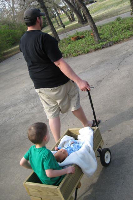 Faster, Daddy! ~ March 22, 2009