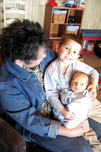 Nanna, Major and Oliver ~ March 28, 2009