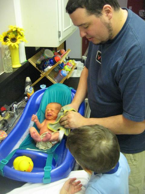 Bathtime! ~ March 8, 2009