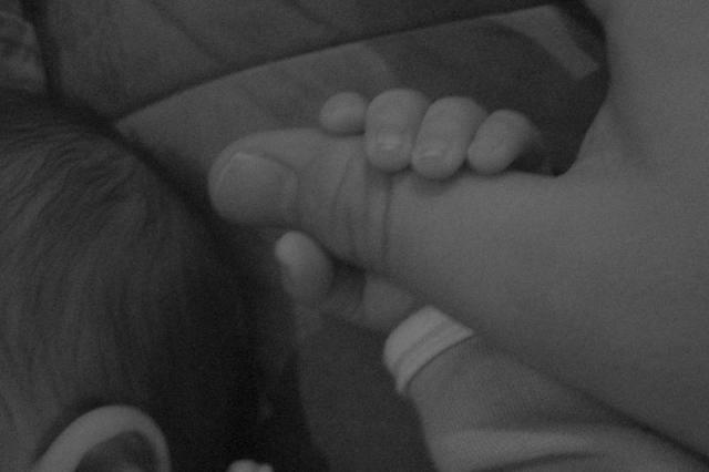 Holding on tight ~ May 2, 2009