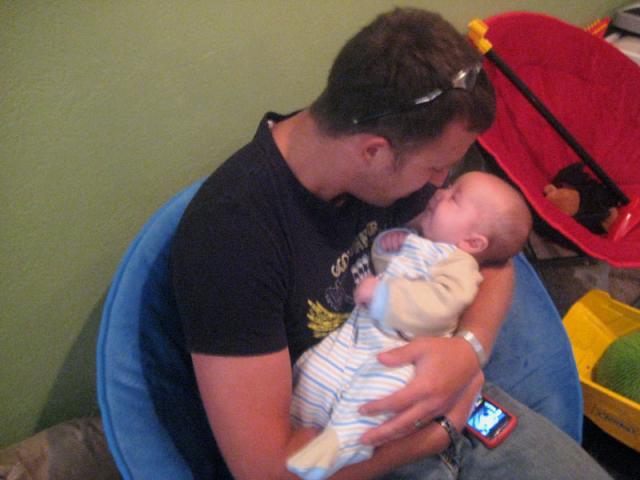 Whose nose is bigger? ~ May 28, 2009