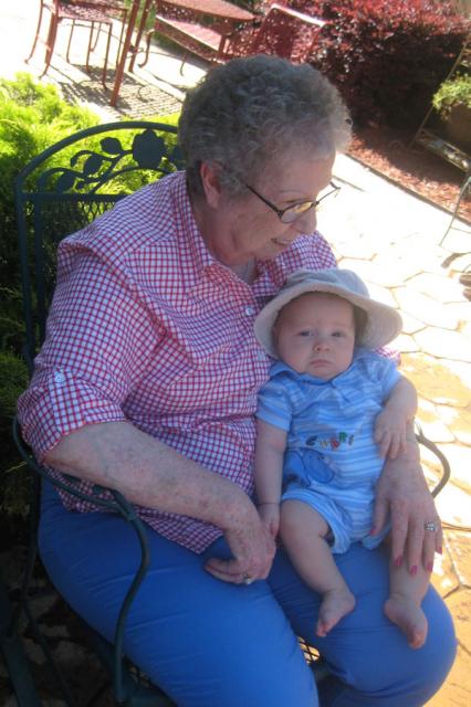 Sitting in the shade ~ May 29, 2009