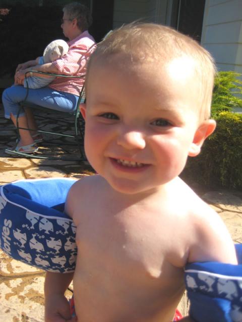 Sam's always happy ~ May 29, 2009