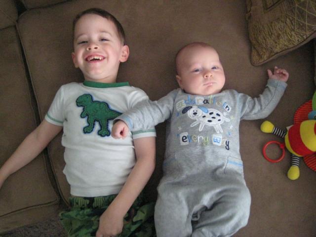 Big brother, little brother ~ May 30, 2009
