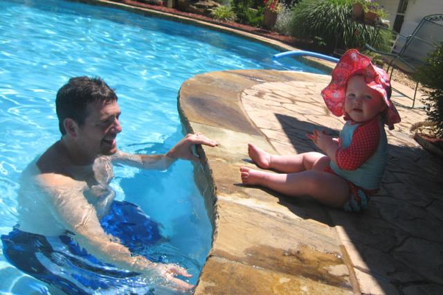 Uncle Kyle and Elyn ~ May 30, 2009