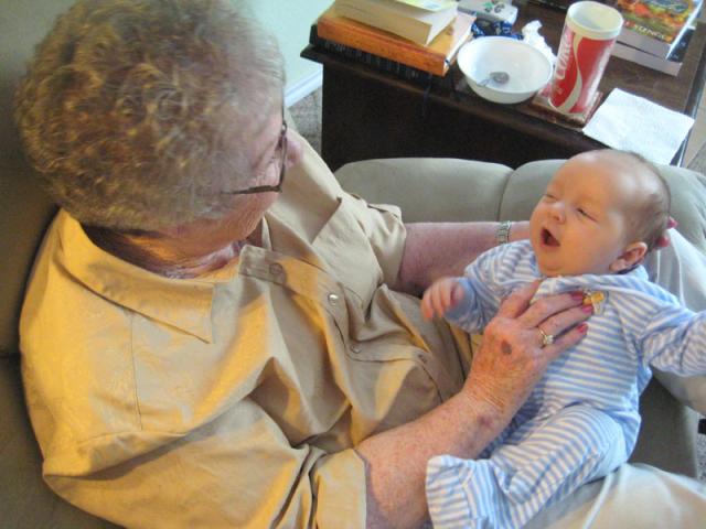 Talking to Mamaw ~ May 7, 2009