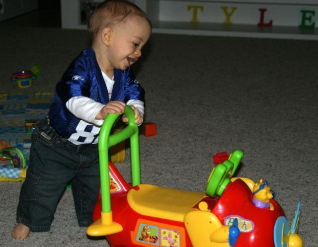 Walking boy! ~ November 5, 2006