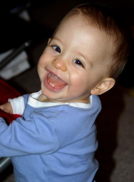 There's the smile! ~ November 7, 2006