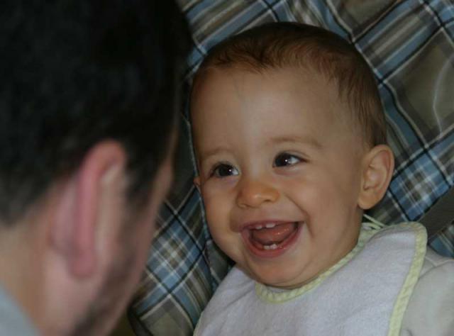 Oh Dad, you're so funny! ~ November 16, 2006