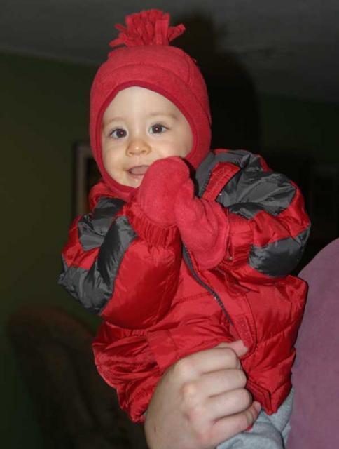 All bundled up! ~ November 21, 2006