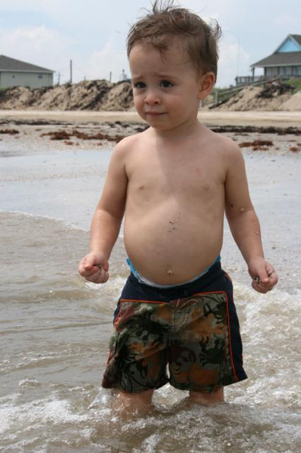 Shells clutched in both fists ~ September 8, 2007