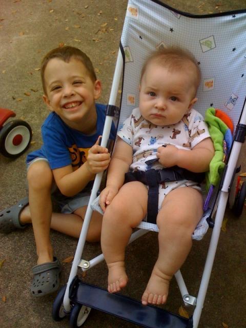 Big brother, little brother ~ September 27, 2009
