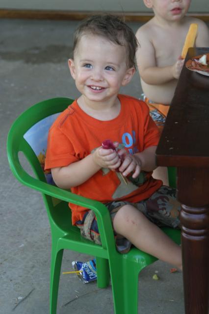 Popsicles! ~ August 1, 2007