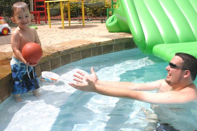 Three, catch! ~ August 1, 2007