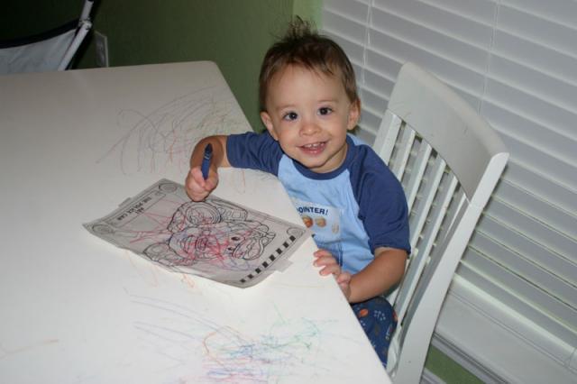 See, he does get some on the paper occasionally ~ August 10, 2007