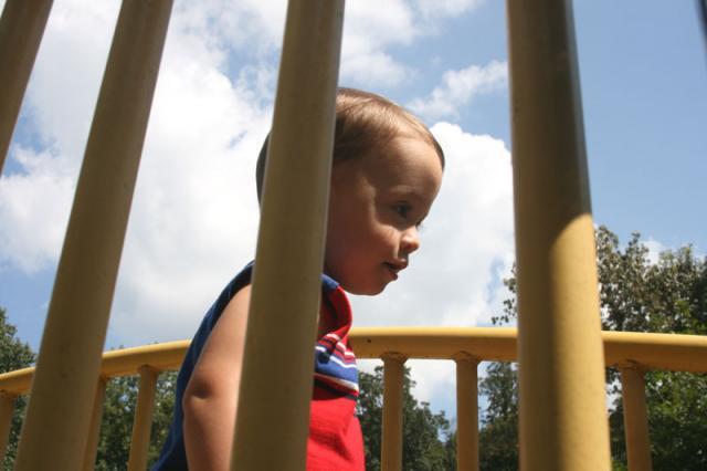 At the park ~ August 31, 2007