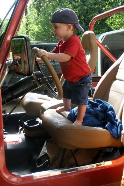 Driving the Jeep ~ July 3, 2007