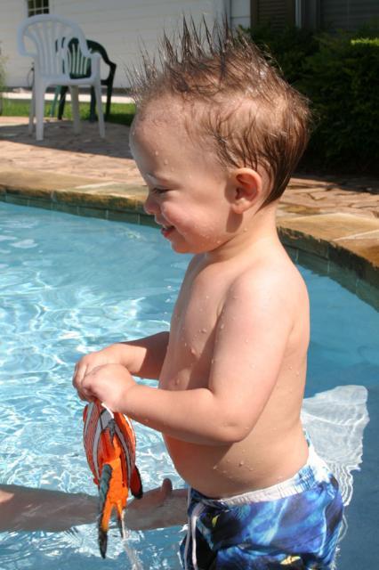 Rocking the mohawk ~ July 6, 2007