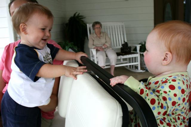 Want to go for a ride, Elyn? ~ August 16, 2008