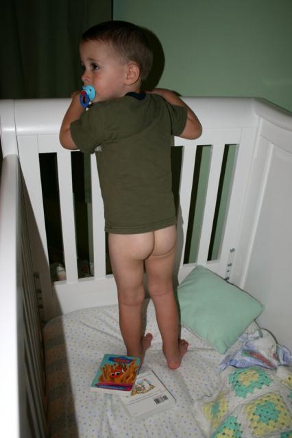 If he doesn't want to nap, he will find a way ~ July 16, 2008