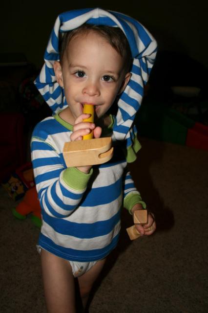 Can work with pants on head ~ June 23, 2008