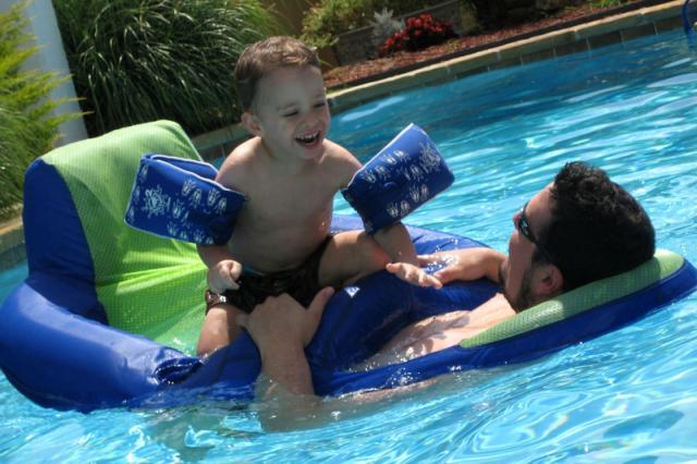 Don't rock the boat, Dada! ~ June 28, 2008