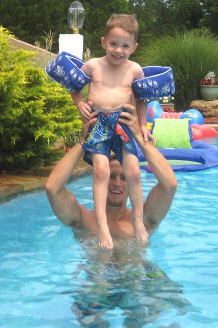 Higher, Uncle John! ~ June 21, 2008