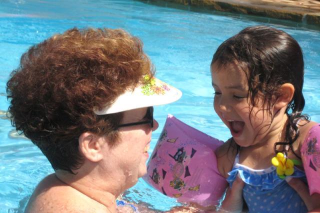 Aunt Janet, you're funny! ~ June 21, 2008