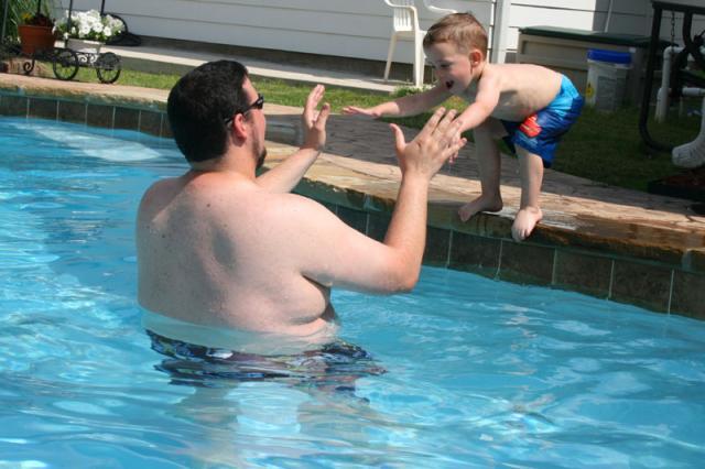 Okay, how about if I just fall into your arms... ~ May 25, 2008