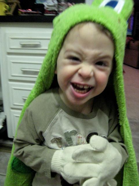 The infamous Frog Man ~ December 31, 2007