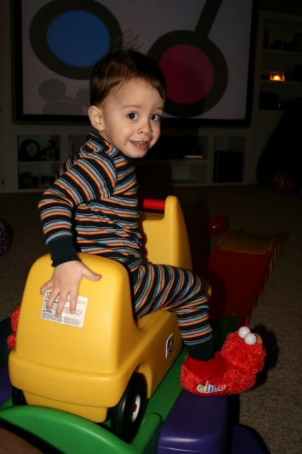 Tyler Mouse (No, we didn't plan this picture) ~ December 10, 2007