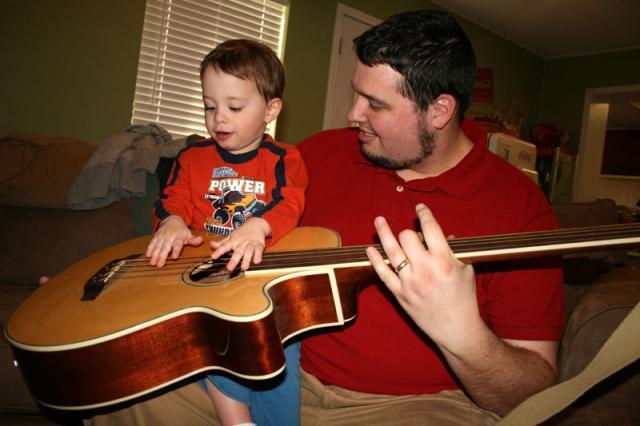 Guitar lesson ~ February 8, 2008