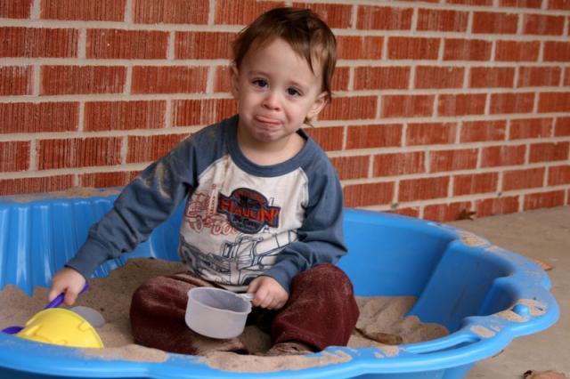 He had to taste it ~ November 14, 2007