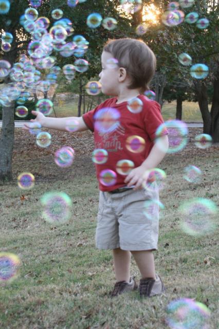 Bubbles at Nanna's ~ November 19, 2007