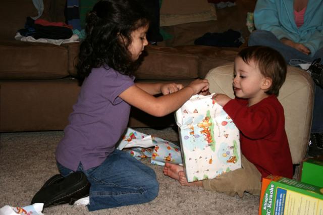 Early birthday presents from Jill & Ana ~ November 23, 2007