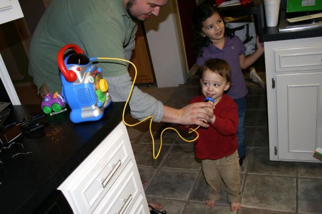 And a karoake machine! ~ November 23, 2007